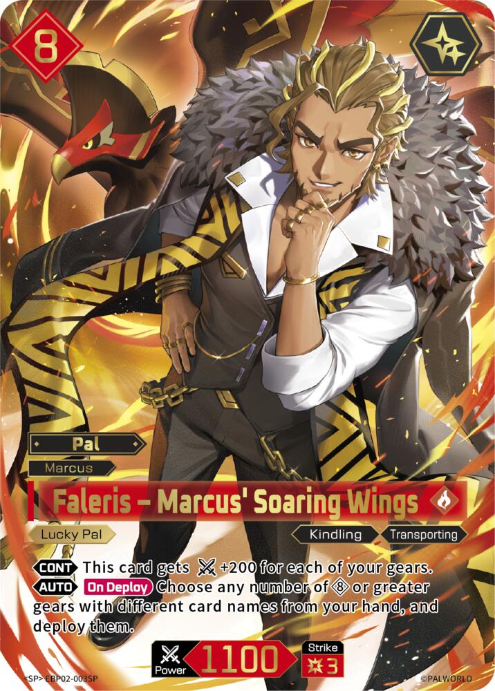 Faleris - Marcus' Soaring Wings (SP) (EBP02-003SP) (BP02)