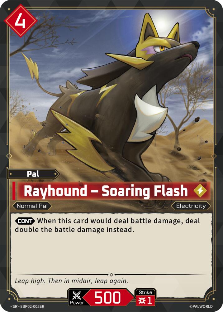 Rayhound - Soaring Flash (SR) (EBP02-005SR) (BP02)