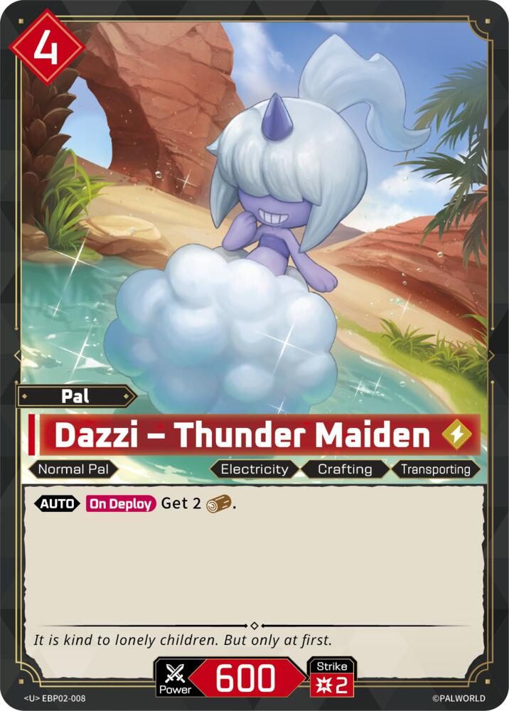 Dazzi - Thunder Maiden (EBP02-008) (BP02)