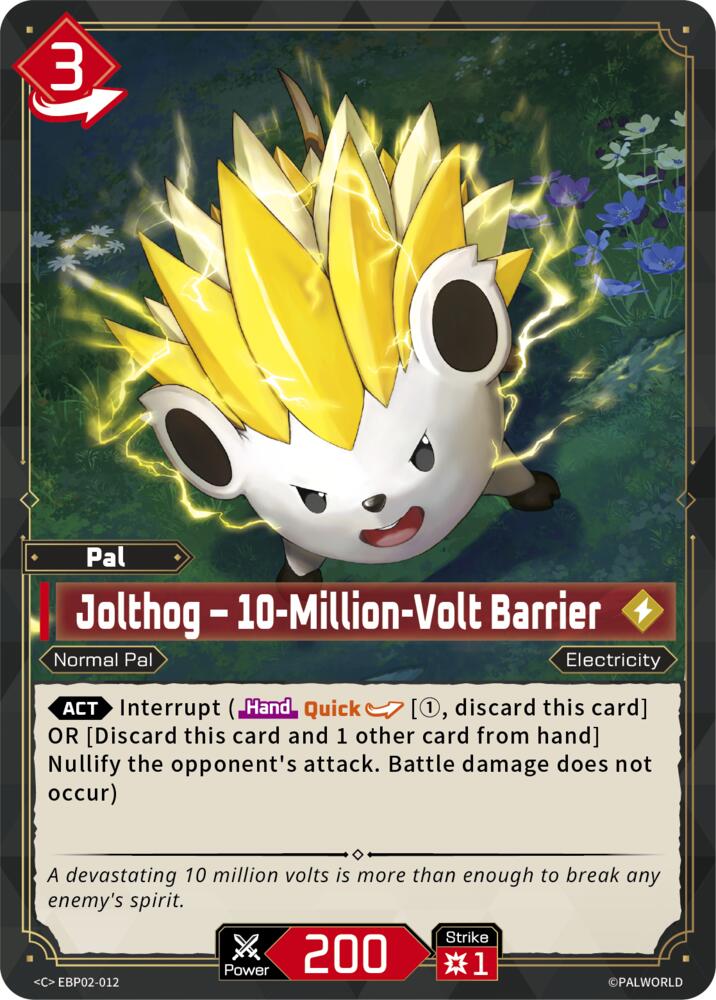 Jolthog - 10-Million-Volt Barrier (EBP02-012) (BP02)