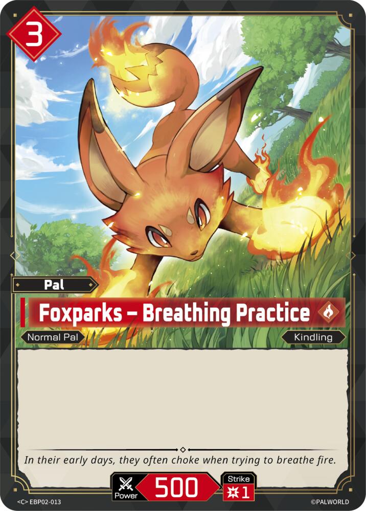 Foxparks - Breathing Practice (EBP02-013) (BP02)