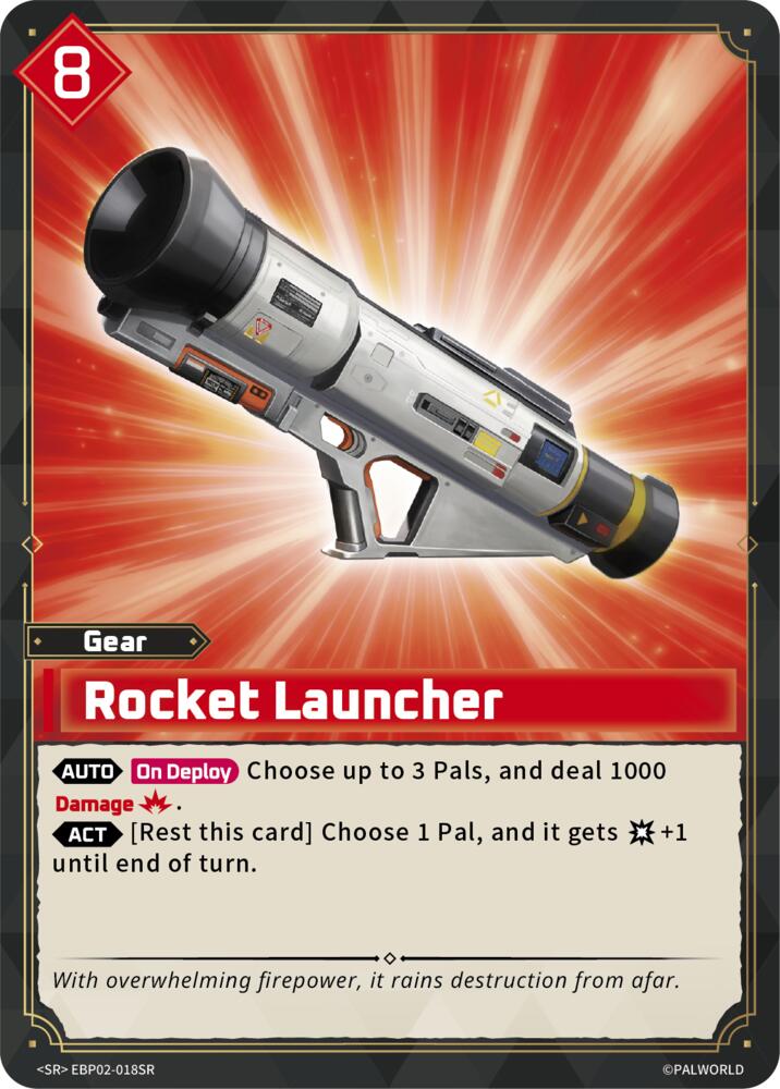 Rocket Launcher (SR) (EBP02-018SR) (BP02)