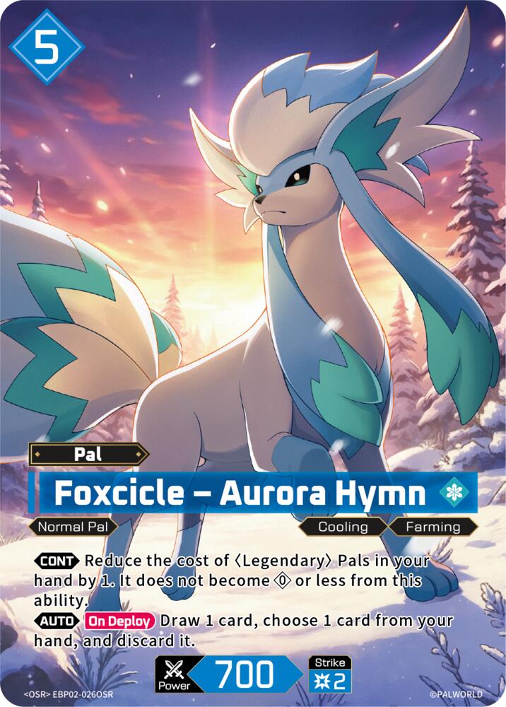 Foxcicle - Aurora Hymn (SR) (EBP02-026OSR) (BP02)