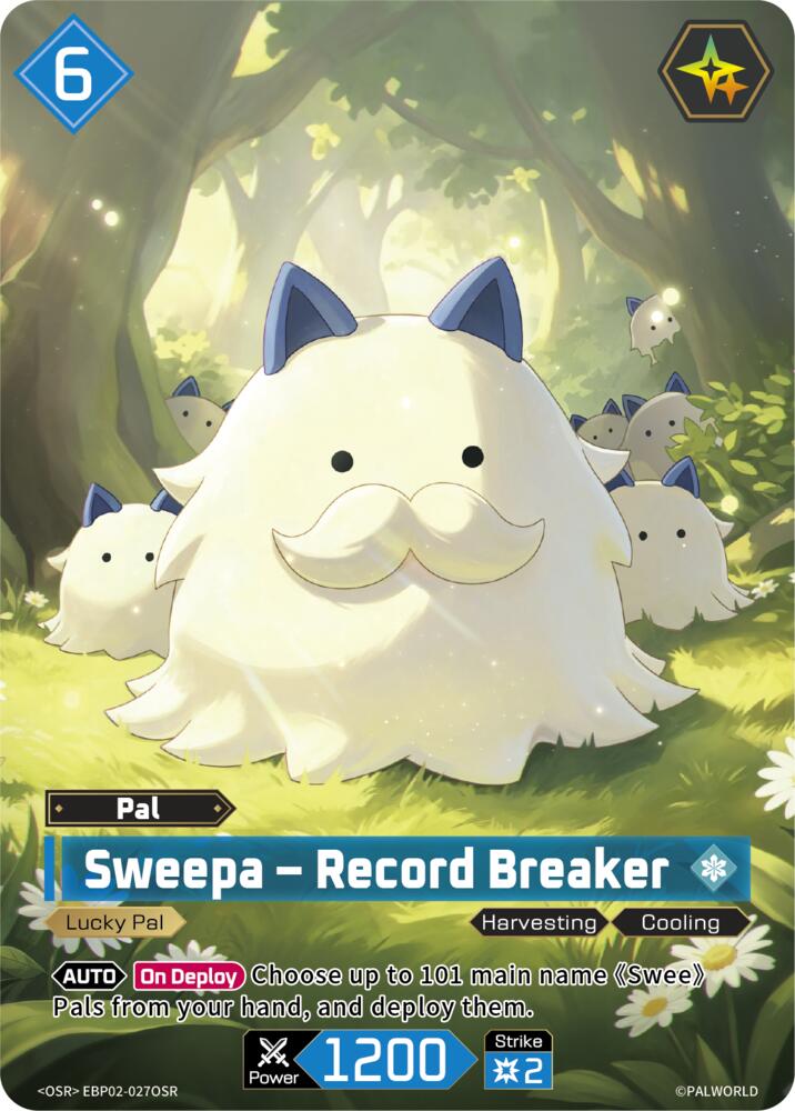 Sweepa - Record Breaker (SR) (EBP02-027OSR) (BP02)