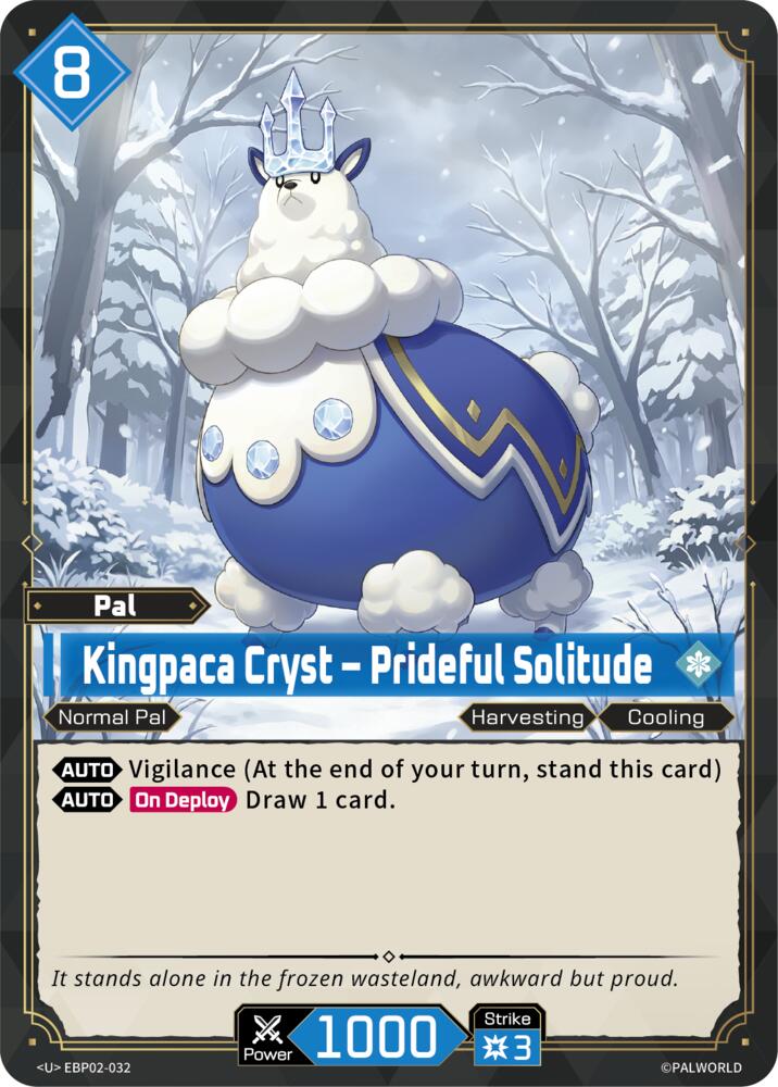 Kingpaca Cryst - Prideful Solitude (EBP02-032) (BP02)
