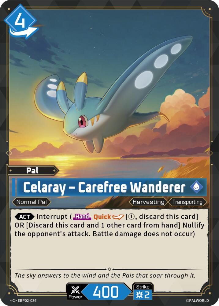 Celaray - Carefree Wanderer (EBP02-036) (BP02)
