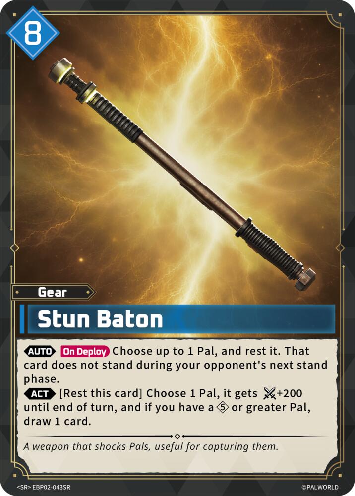 Stun Baton (SR) (EBP02-043SR) (BP02)