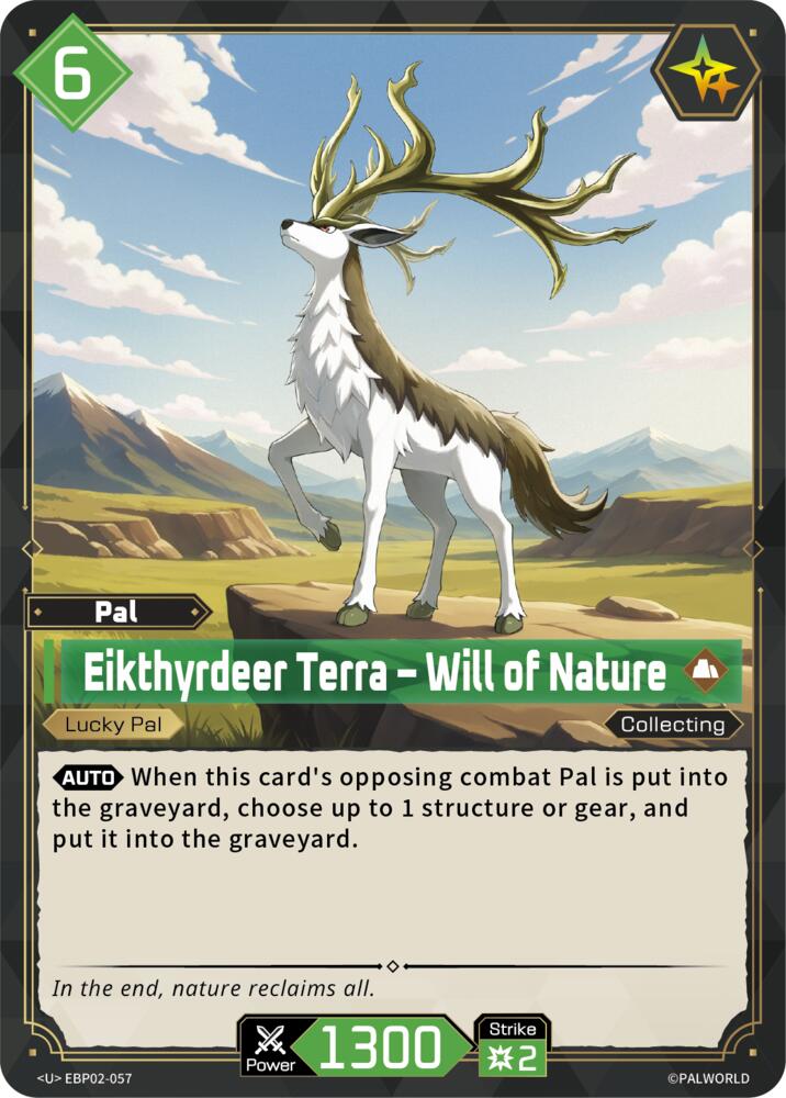 Eikthyrdeer Terra - Will of Nature (EBP02-057) (BP02)