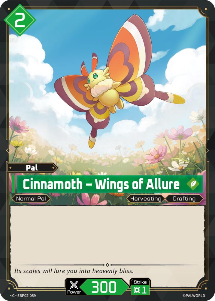 Cinnamoth - Wings of Allure (EBP02-059) (BP02)
