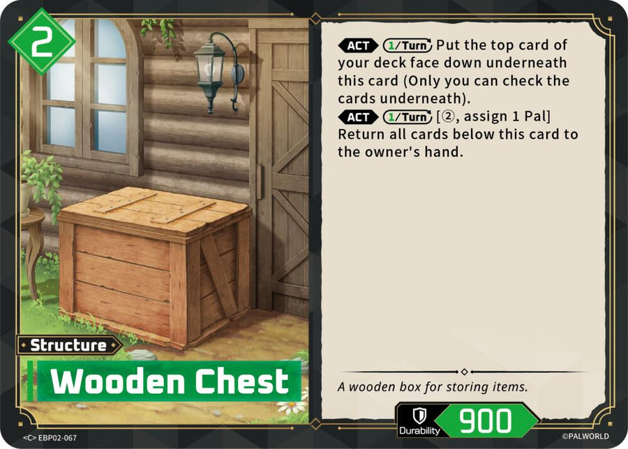 Wooden Chest (EBP02-067) (BP02)