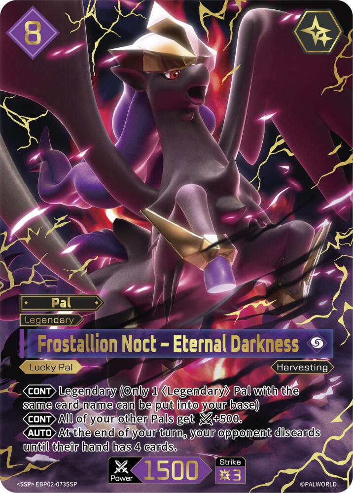 Frostallion Noct - Eternal Darkness (SSP) (EBP02-073SSP) (BP02)