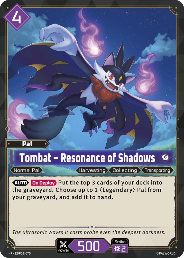 Tombat - Resonance of Shadows (EBP02-075) (BP02)
