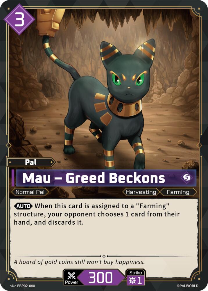 Mau - Greed Beckons (EBP02-080) (BP02)
