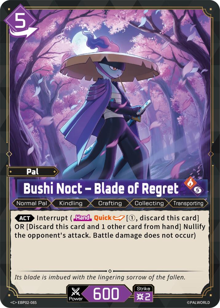 Bushi Noct - Blade of Regret (EBP02-085) (BP02)