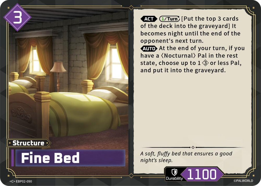 Fine Bed (EBP02-090) (BP02)