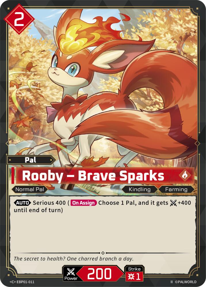 Rooby - Brave Sparks (2nd Edition) (EBP01-011) (BP01)