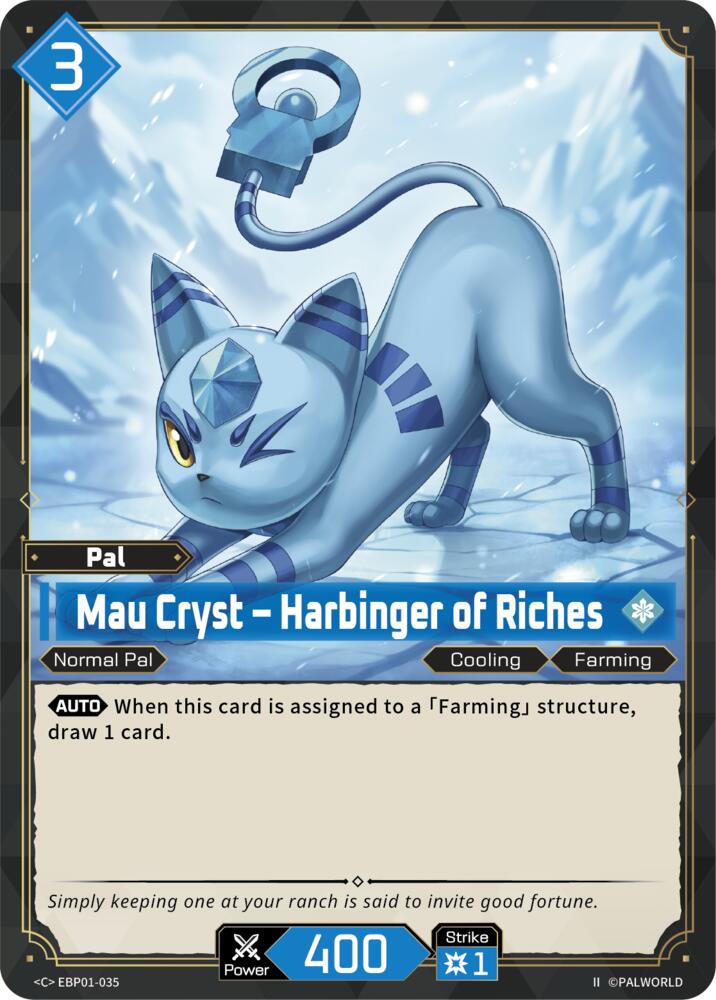 Mau Cryst - Harbinger of Riches (2nd Edition) (EBP01-035) (BP01)