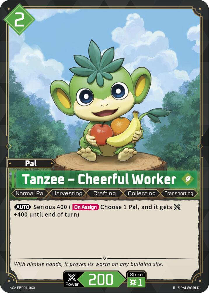 Tanzee - Cheerful Worker (2nd Edition) (EBP01-060) (BP01)