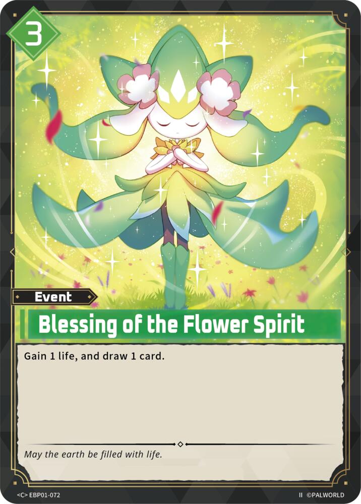Blessing of the Flower Spirit (2nd Edition) (EBP01-072) (BP01)