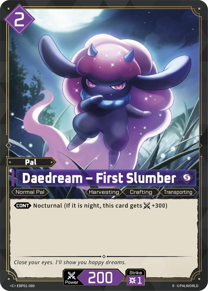 Daedream - First Slumber (2nd Edition) (EBP01-080) (BP01)