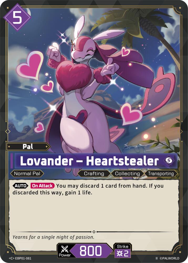 Lovander - Heartstealer (2nd Edition) (EBP01-081) (BP01)