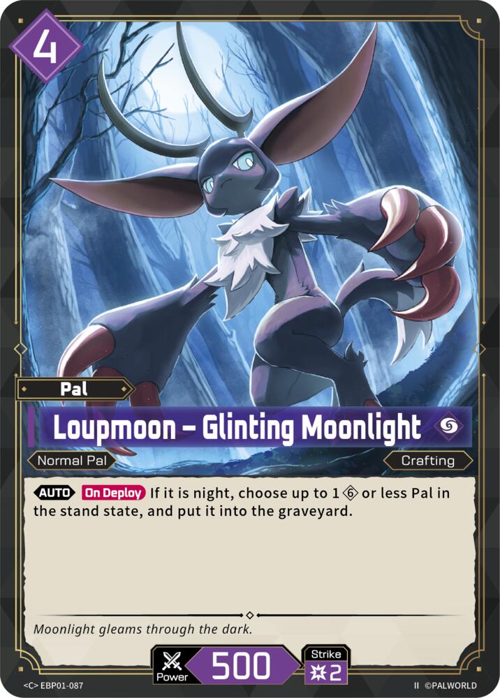 Loupmoon - Glinting Moonlight (2nd Edition) (EBP01-087) (BP01)