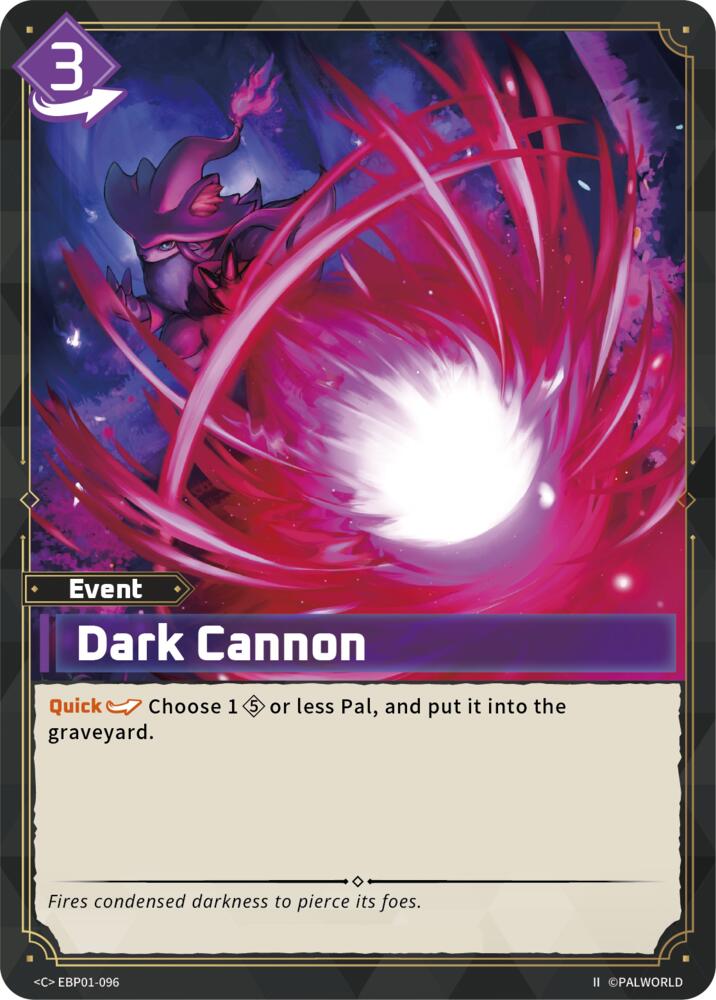 Dark Cannon (2nd Edition) (EBP01-096) (BP01)