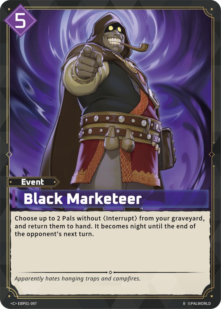 Black Marketeer (2nd Edition) (EBP01-097) (BP01)