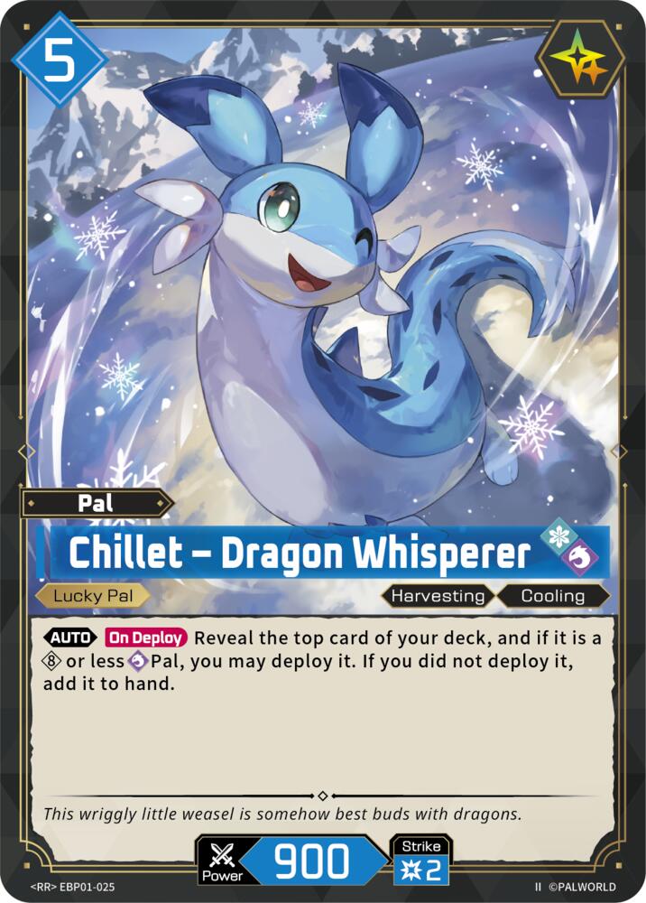 Chillet - Dragon Whisperer (2nd Edition) (EBP01-025) (BP01)