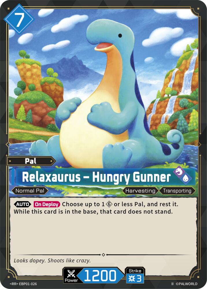 Relaxaurus - Hungry Gunner (2nd Edition) (EBP01-026) (BP01)