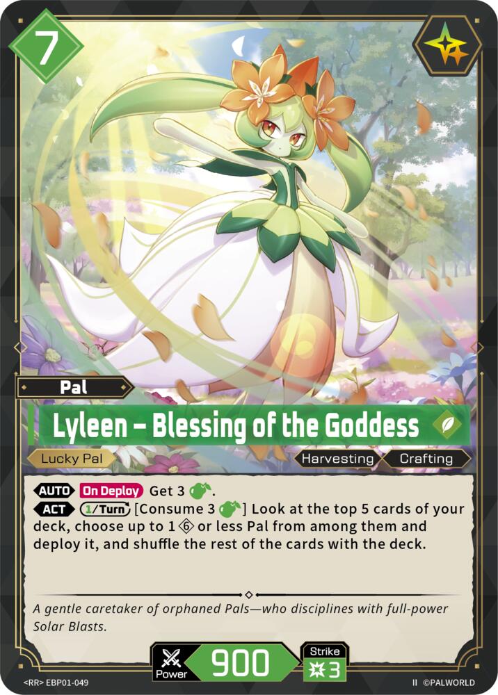 Lyleen - Blessing of the Goddess (2nd Edition) (EBP01-049) (BP01)