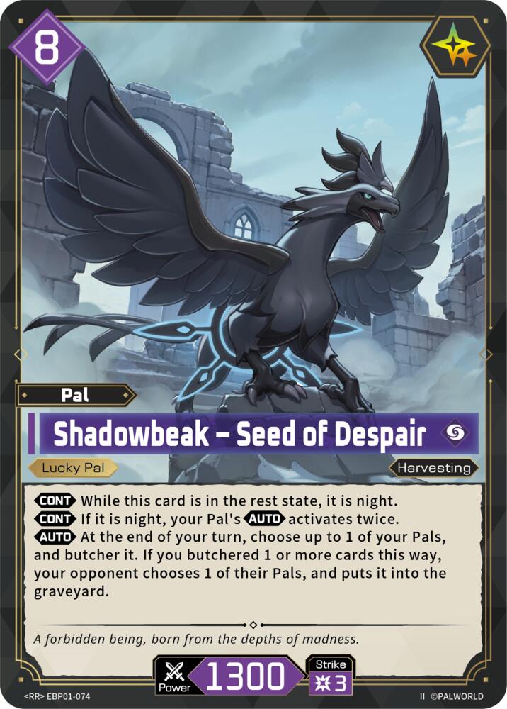 Shadowbeak - Seed of Despair (2nd Edition) (EBP01-074) (BP01)