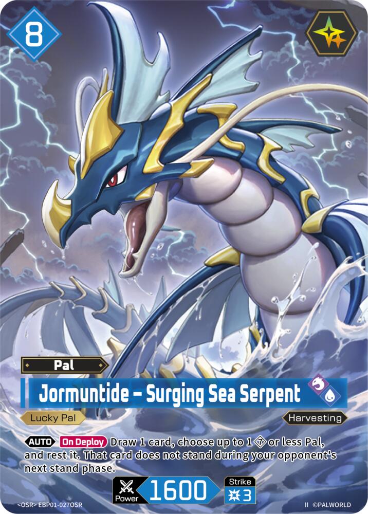Jormuntide - Surging Sea Serpent (OSR) (2nd Edition) (EBP01-027OSR) (BP01)