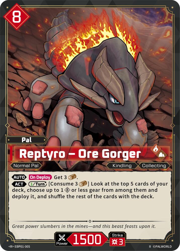 Reptyro - Ore Gorger (2nd Edition) (EBP01-005) (BP01)