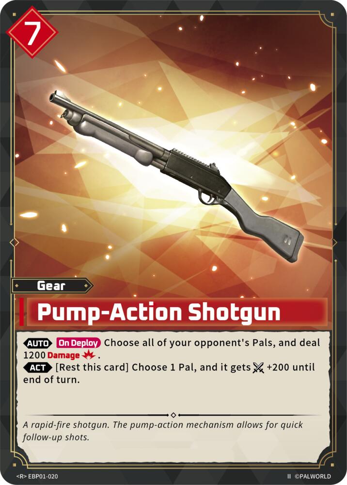 Pump-Action Shotgun (2nd Edition) (EBP01-020) (BP01)