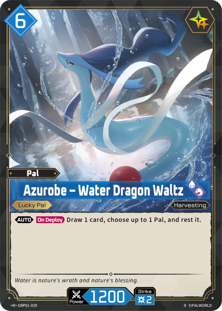 Azurobe - Water Dragon Waltz (2nd Edition) (EBP01-029) (BP01)