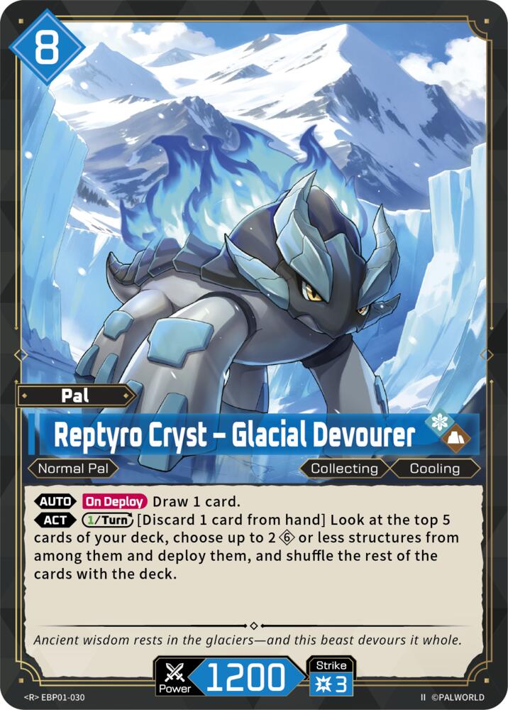 Reptyro Cryst - Glacial Devourer (2nd Edition) (EBP01-030) (BP01)