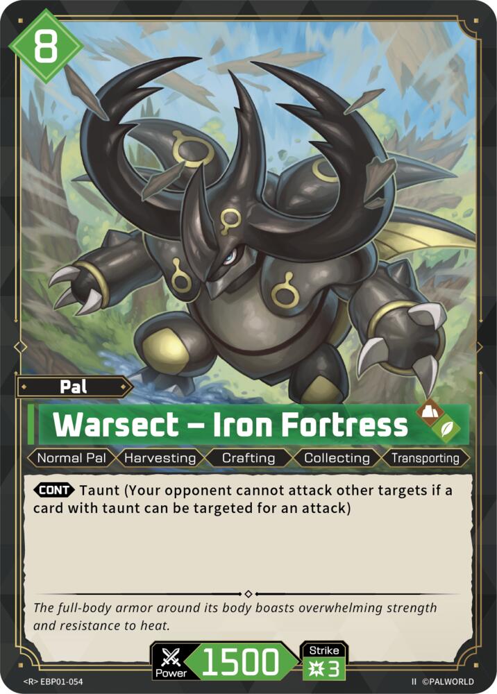 Warsect - Iron Fortress (2nd Edition) (EBP01-054) (BP01)