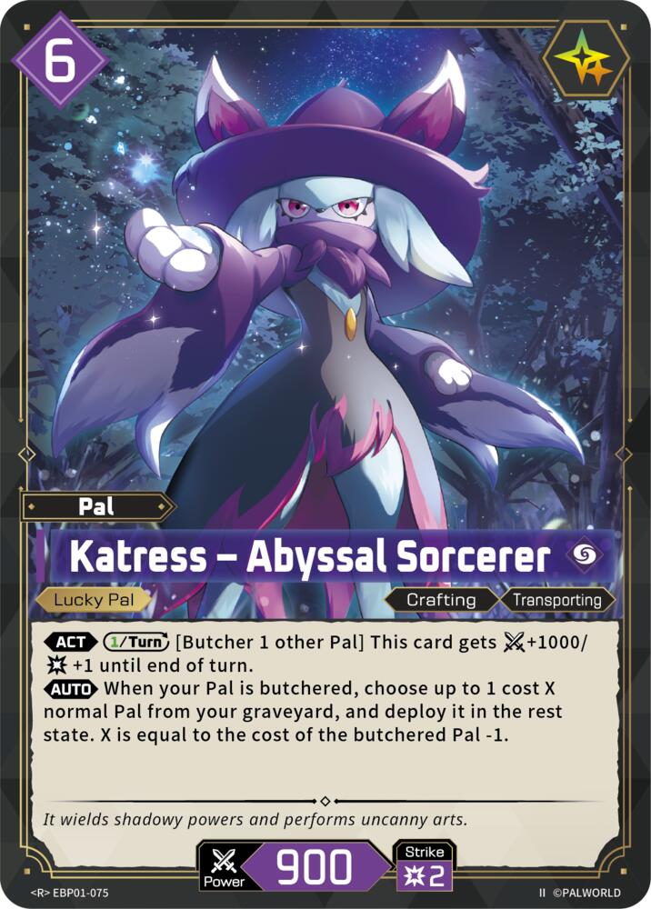 Katress - Abyssal Sorcerer (2nd Edition) (EBP01-075) (BP01)