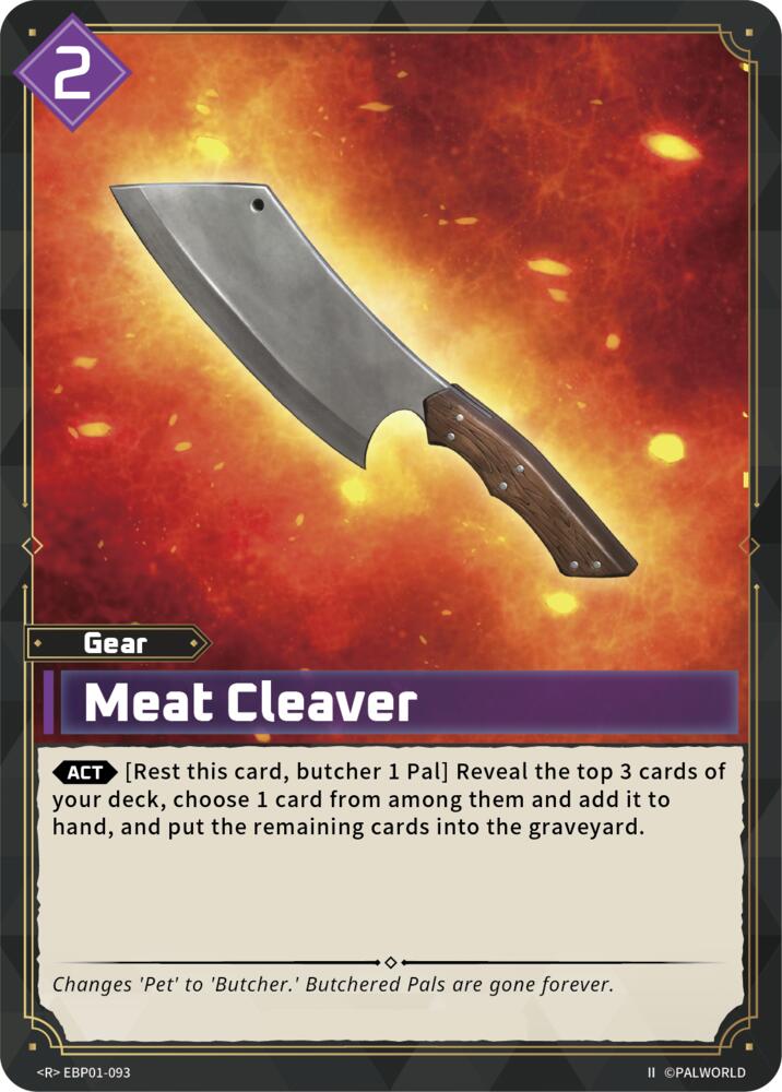 Meat Cleaver (2nd Edition) (EBP01-093) (BP01)