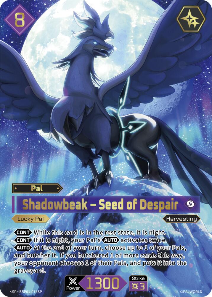 Shadowbeak - Seed of Despair (SP) (2nd Edition) (EBP01-074SP) (BP01)