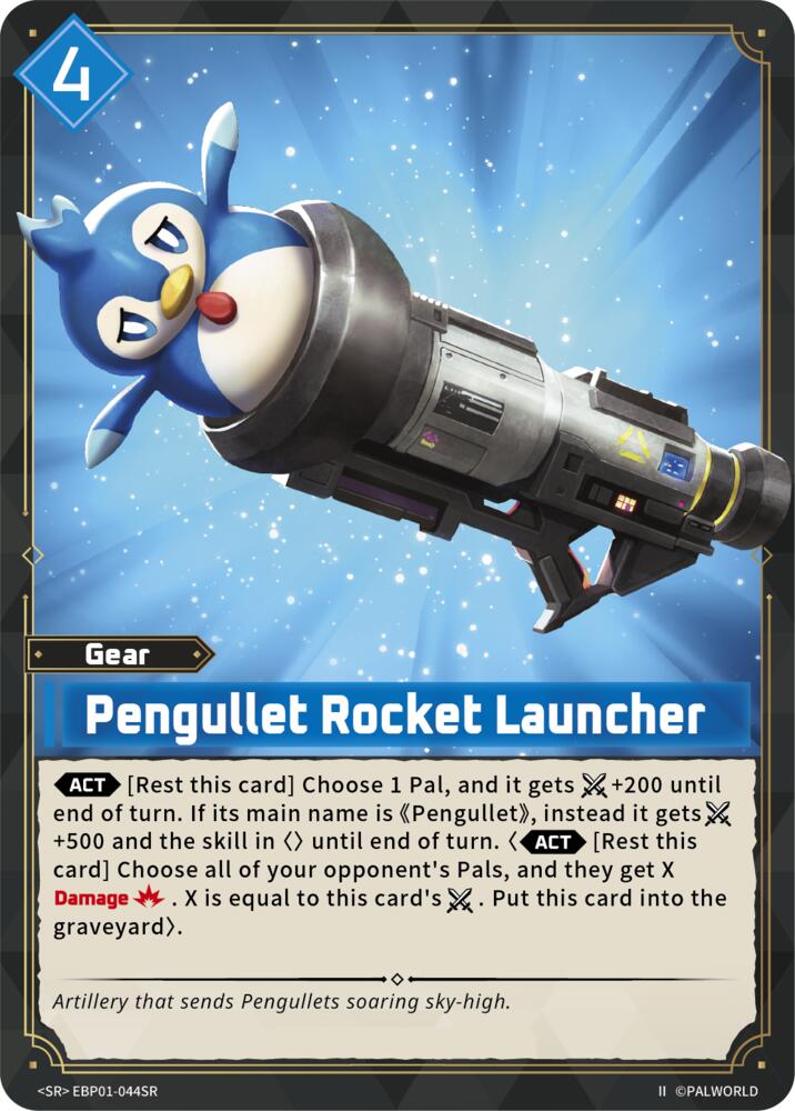 Pengullet Rocket Launcher (SR) (2nd Edition) (EBP01-044SR) (BP01)