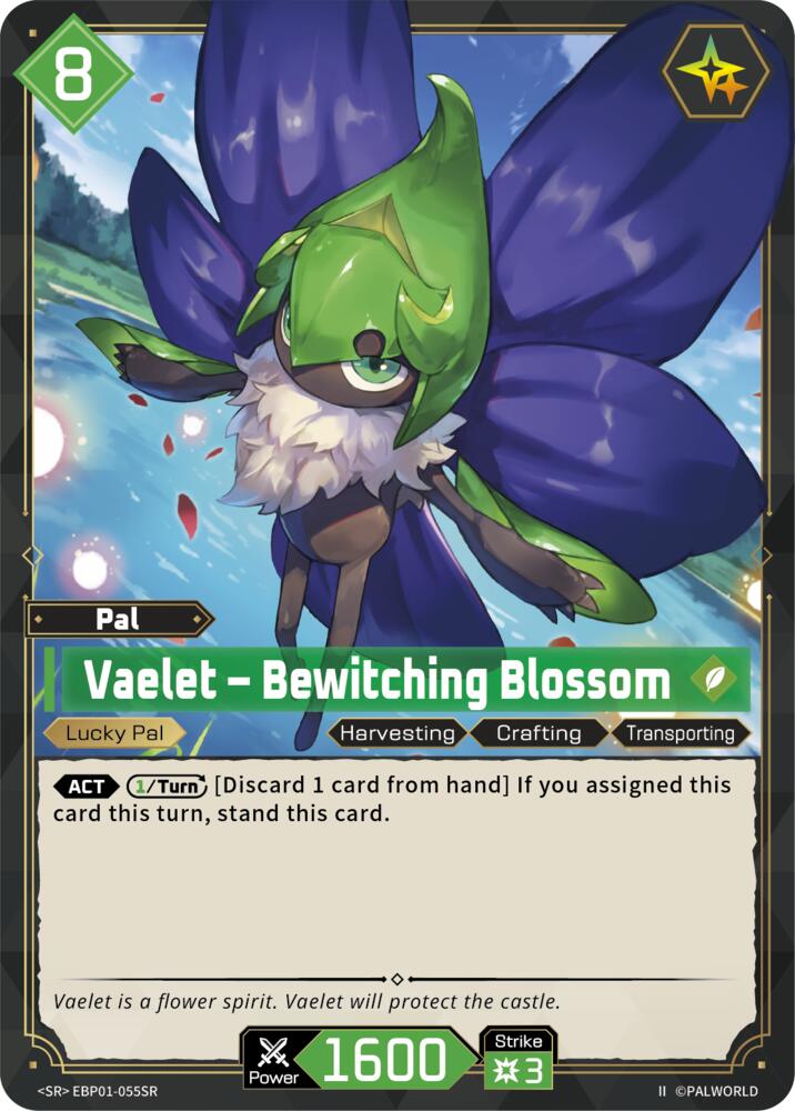 Vaelet - Bewitching Blossom (SR) (2nd Edition) (EBP01-055SR) (BP01)