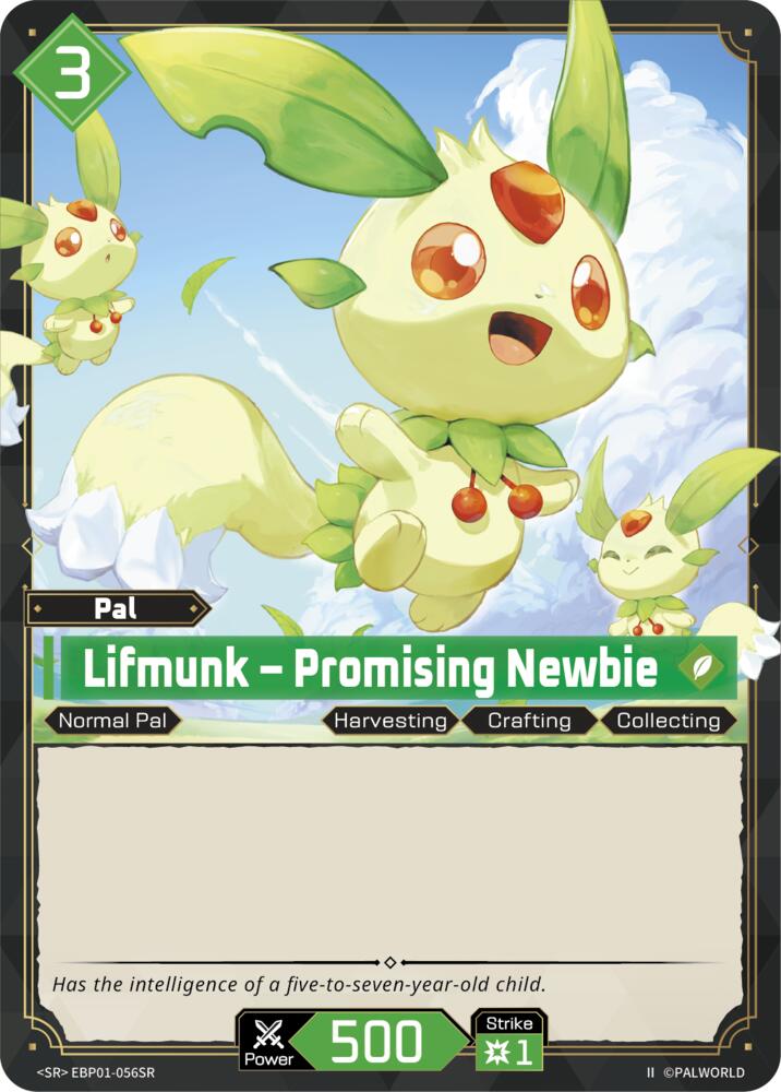 Lifmunk - Promising Newbie (SR) (2nd Edition) (EBP01-056SR) (BP01)