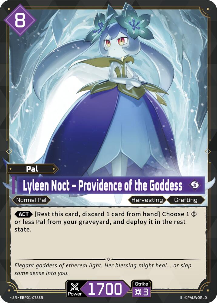 Lyleen Noct - Providence of the Goddess (SR) (2nd Edition) (EBP01-078SR) (BP01)