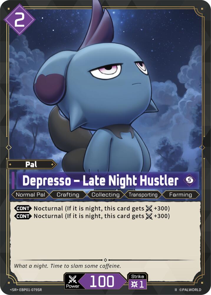 Depresso - Late Night Hustler (SR) (2nd Edition) (EBP01-079SR) (BP01)