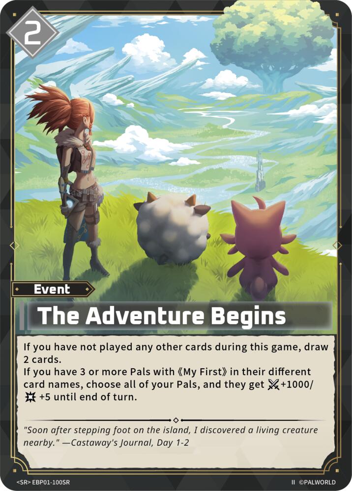 The Adventure Begins (SR) (2nd Edition) (EBP01-100SR) (BP01)
