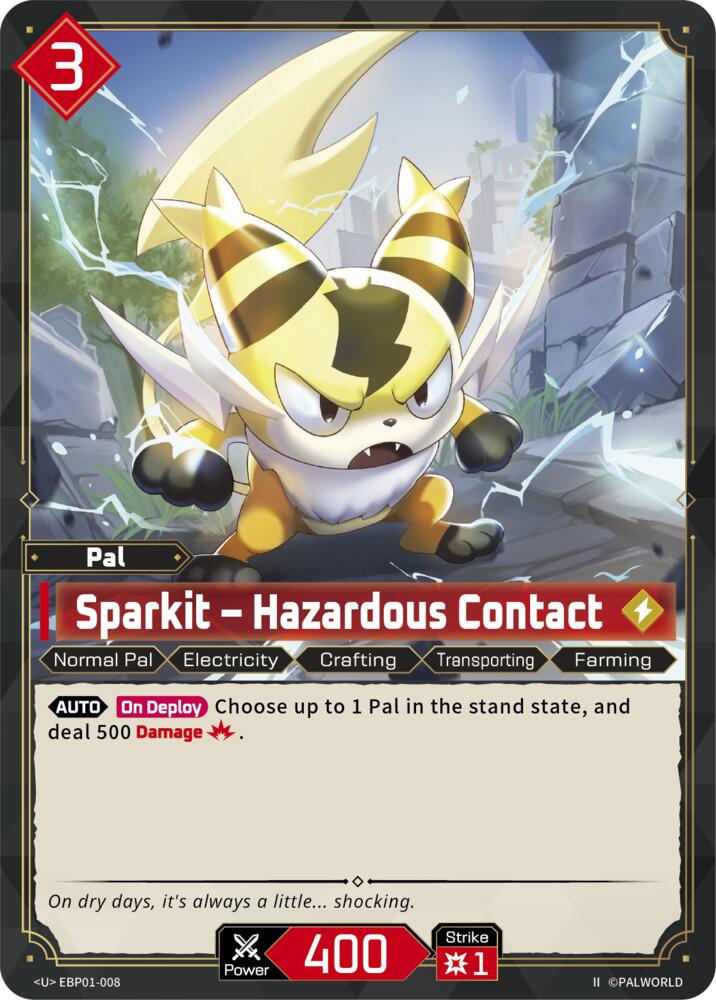 Sparkit - Hazardous Contact (2nd Edition) (EBP01-008) (BP01)