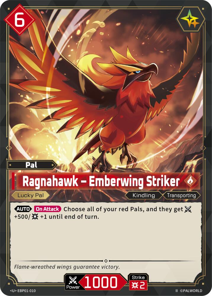 Ragnahawk - Emberwing Striker (2nd Edition) (EBP01-010) (BP01)