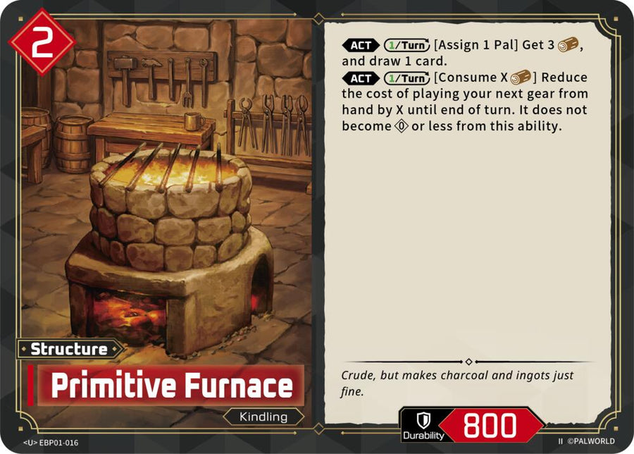 Primitive Furnace (2nd Edition) (EBP01-016) (BP01)